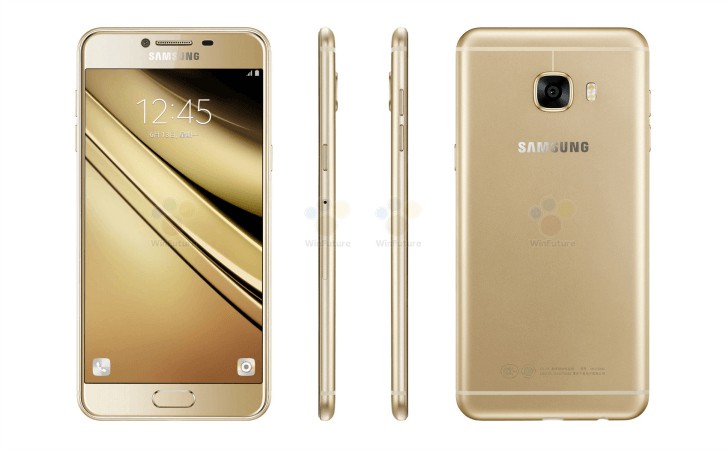 Samsung Galaxy C5 retratado en la prensa