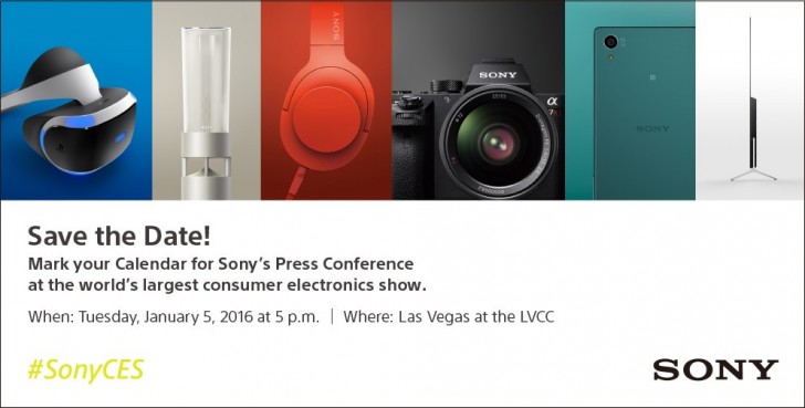 Sony fija fecha para la conferencia de prensa CES 2016
