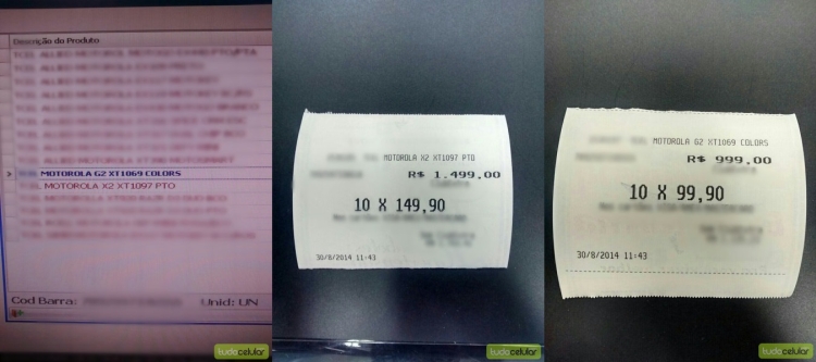 Los precios brasileños para Motorola Moto X+1 y Moto G2