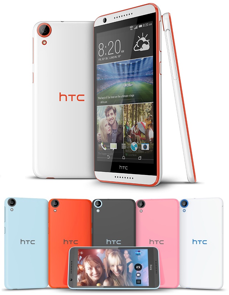 HTC anuncia el Desire 820 con procesador de 64 bits