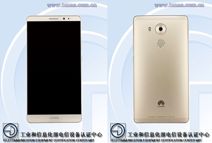 Nuevo telfono Huawei descubierto en TENAA, se dice que es Mate 8 variante con pantalla Force Touch