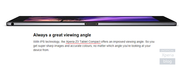 Sony deja caer el nombre de Xperia Z3 Tablet Compact una vez ms