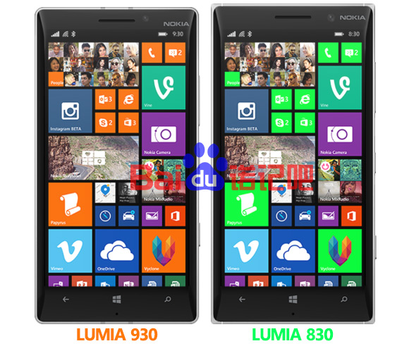 Comparacin de Nokia Lumia 830 con el Lumia 930