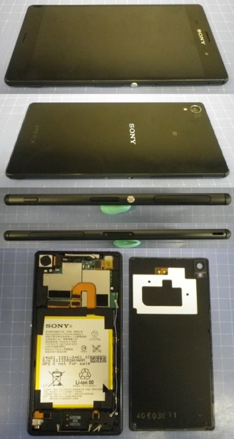 Sony Xperia Z3 mostrado antes de su inauguracin oficial