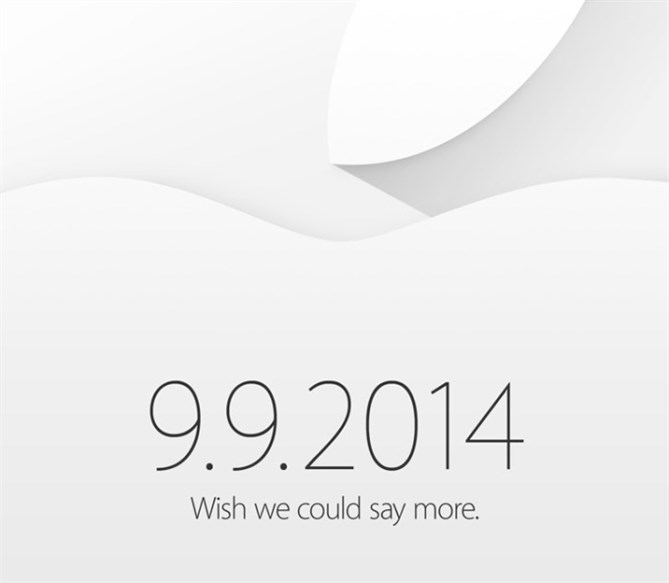 Apple invita al estreno de iPhone 6, el 9 de septiembre