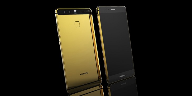 Huawei P9 consigue un baño de oro de Goldgenie