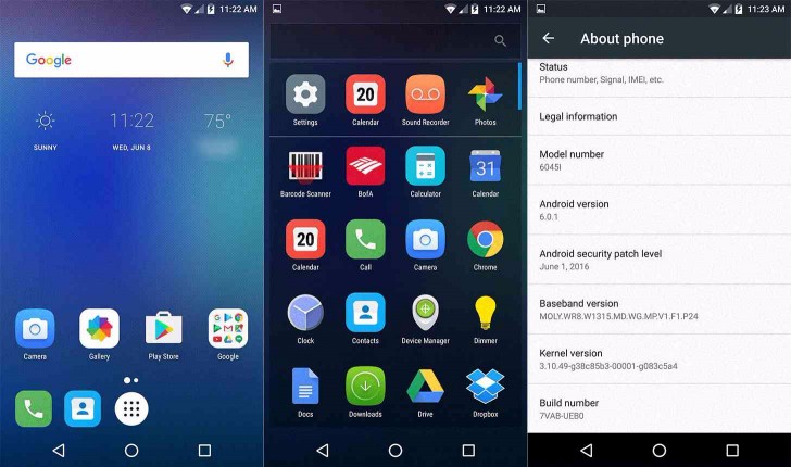 Alcatel Idol 3 est recibiendo la actualizacin Android 6.0 Marshmallow
