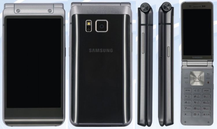 Samsung SM-W2016 es un telfono plegable con poder cerca de S6