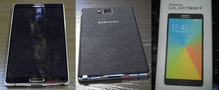 Imgenes detalladas de Samsung Galaxy Note 4