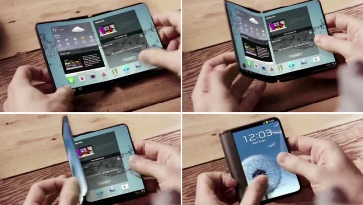 Segn los informes, Samsung trabaja en dos telfonos inteligentes plegables; MWC 2017 presentacin punta