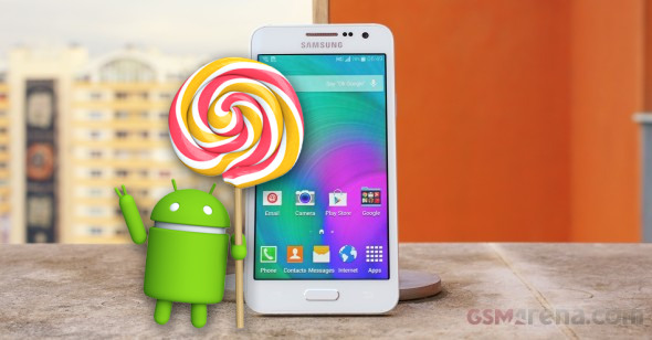 Samsung comienza la actualizacin del Galaxy A3 a Android Lollipop