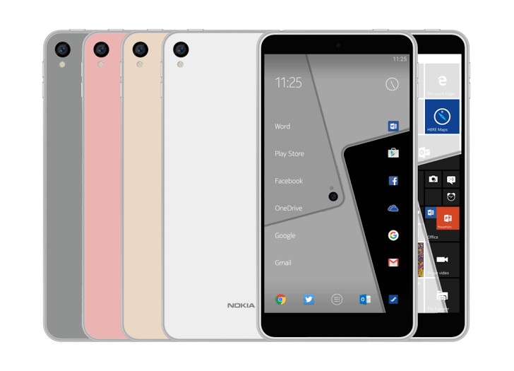 Nueva foto representa prximo Nokia C1 con Android y Windows 10 Mobile