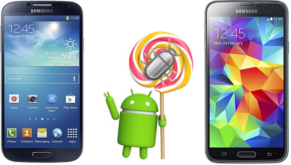 Actualizacin de Android Lollipop para Galaxy S4 y  S5 se pone en espera