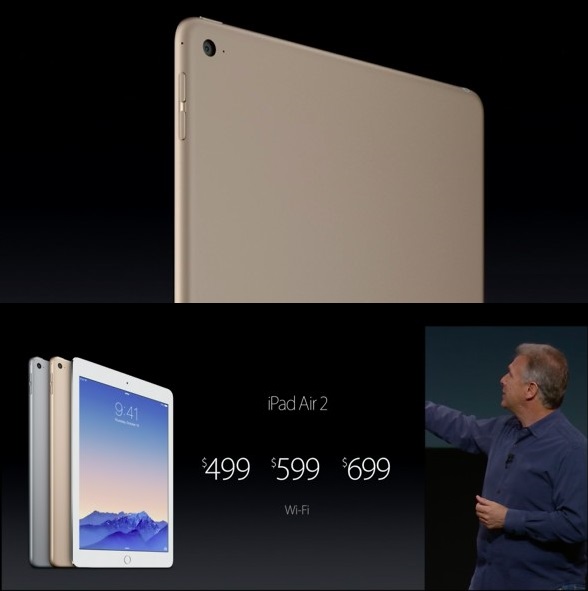 Apple presenta iPad Air 2 - es m�s delgado y m�s r�pido