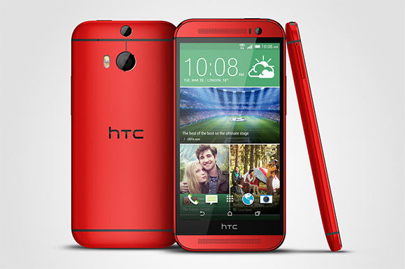 O2 consigue HTC One (M8) Glamour Red exclusivamente el 4 de agosto