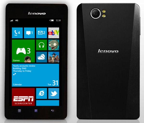 Lenovo lanzar� m�viles con Windows a mediados de 2015 en China