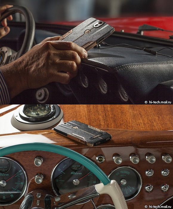 Lamborghini Tauri 88 telfono inteligente con Android, tiene cmara de 20MP