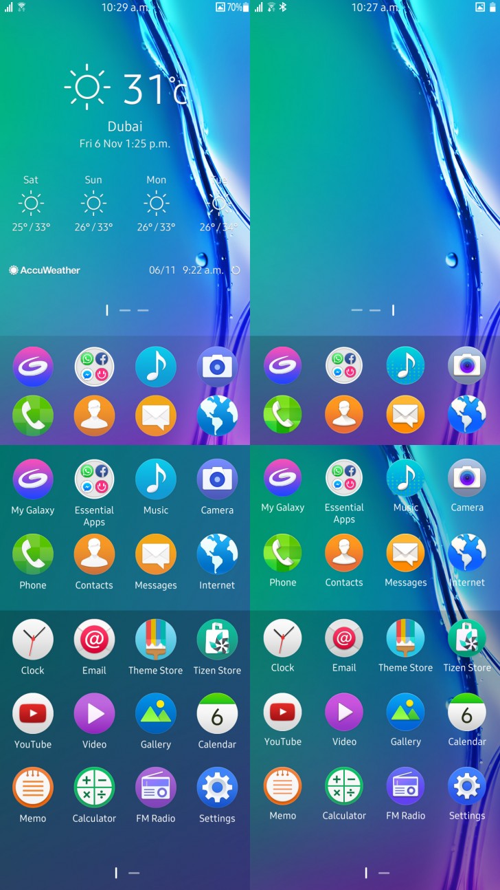 Nueva actualizacin para el Samsung Z3