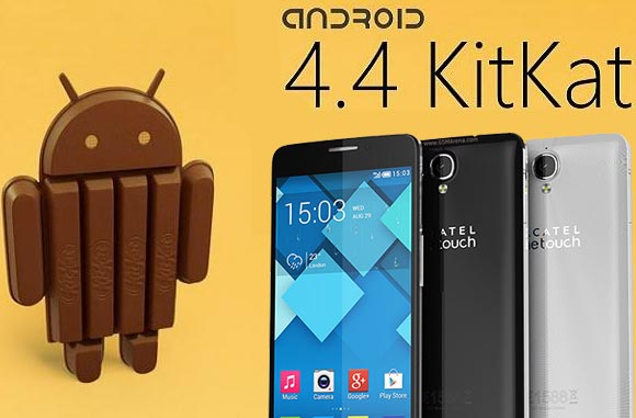 Alcatel empuja Android 4.4 KitKat para Idol X+