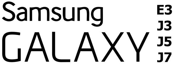 Samsung patent Galaxy nombres E3, J3, J5 y J7 