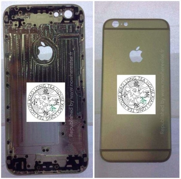 Fugas del panel trasero de Apple iPhone 6