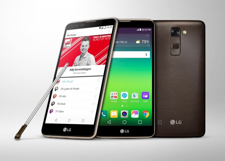 LG Stylus 2 es el primer telfono con radio DAB +, que est llegando a Europa y Australia