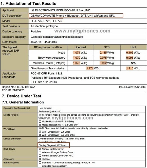 LG G3 Beat, G3 Mini para AT&T, pasa por la FCC LG G3 Beat, G3 Mini para AT&T, pasa por la FCC
