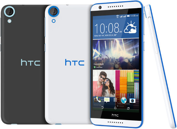 HTC Desire 820s con MediaTek SoC golpea tiendas indias