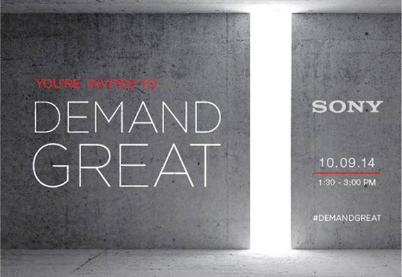 Sony program el evento en Estados Unidos para el 9 de octubre