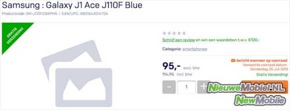 Samsung Galaxy J1 Pop puede ser el J1 Ace