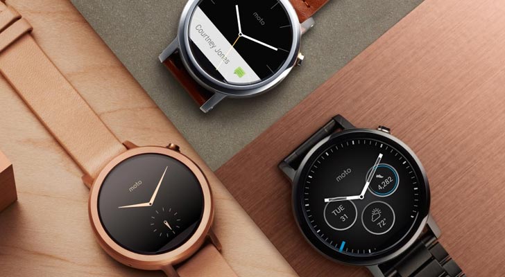 Moto 360 segunda generaci�n ya est� disponible en Amazon en la India