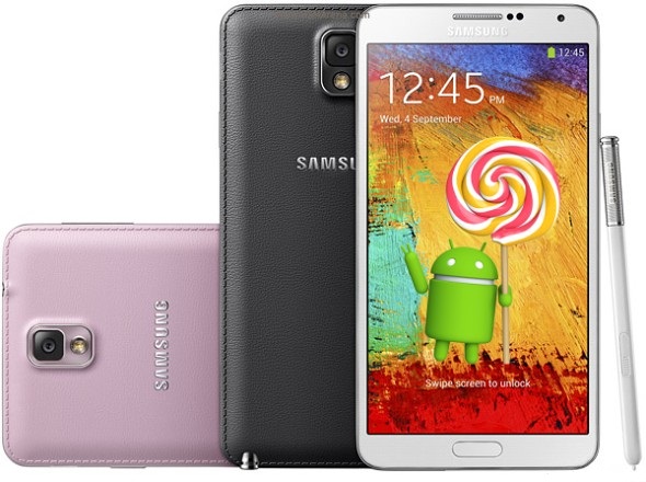 Samsung Galaxy Note 3 N9005 recibie ahora Lollipop en Europa