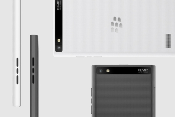 BlackBerry lanza versin blanca del Leap