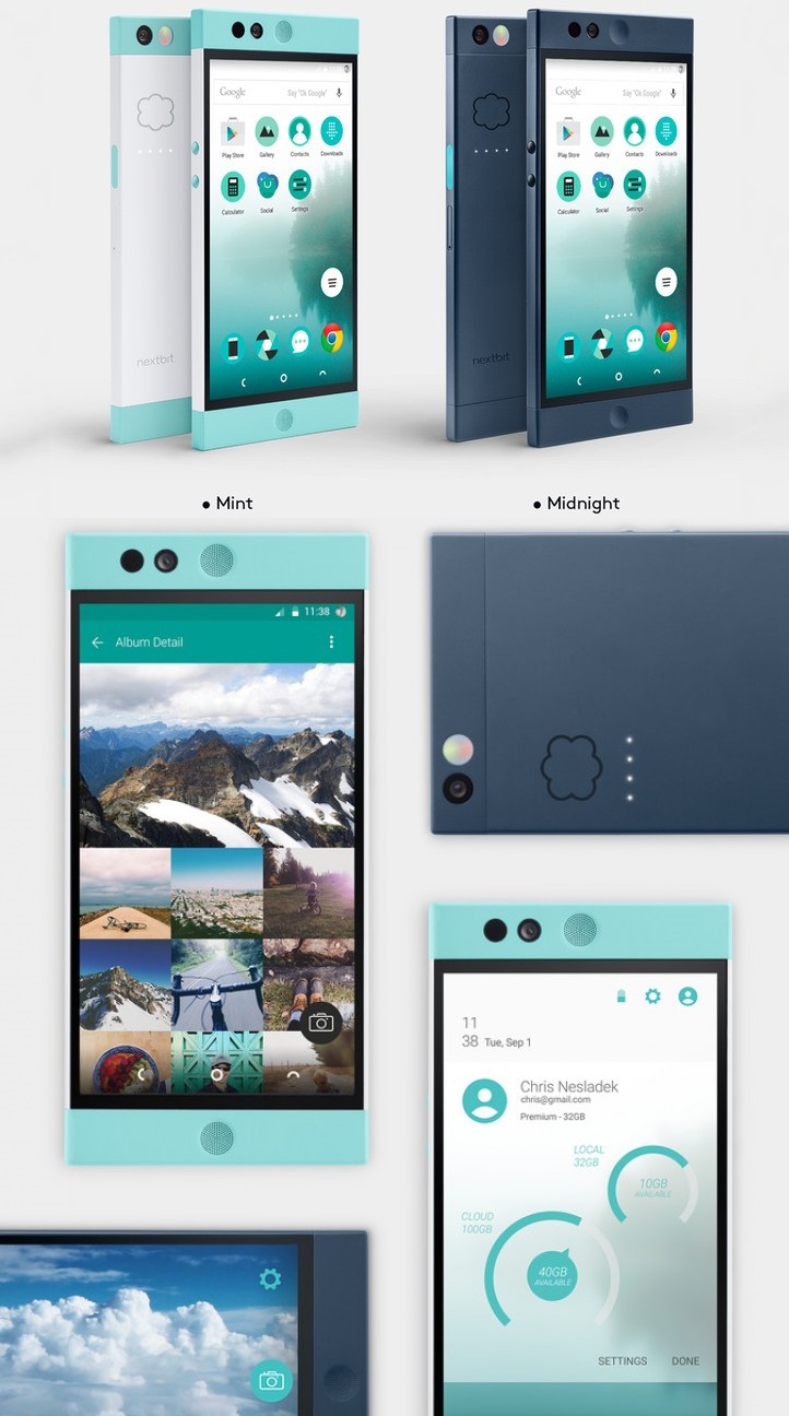 Nextbit Robin entra en Kickstarter, planeado como el primer telfono de nube