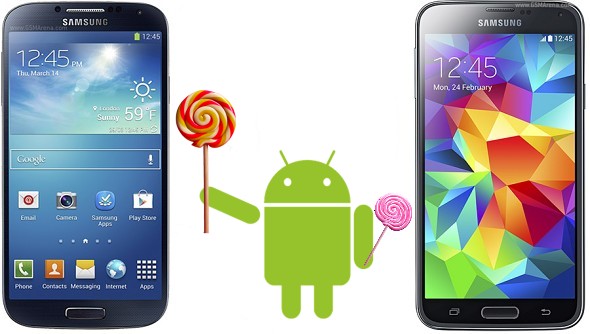 Actualizaciones de Samsung Galaxy S4 y  Galaxy S5 llegan al Reino Unido