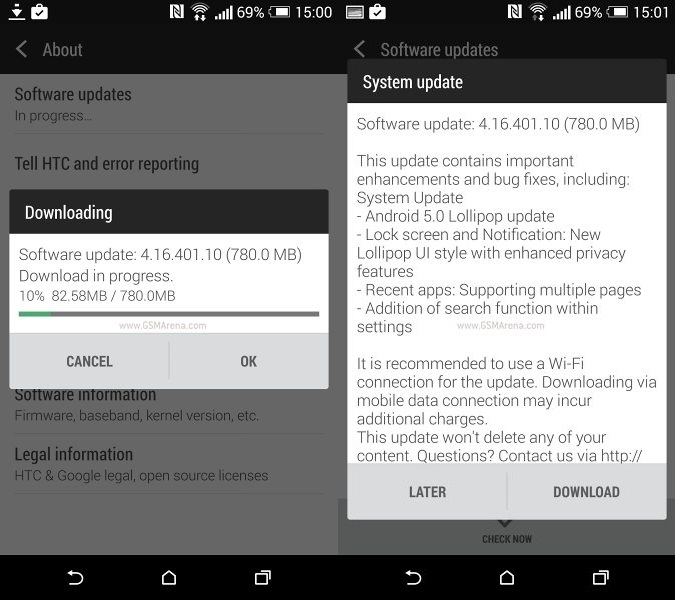 HTC One (M8) recibe actualizacin Lollipop en Europa