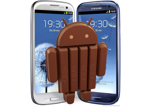 Coreano Samsung Galaxy S III recibe Android 4.4.4 KitKat