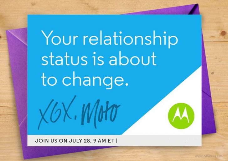 Horario de eventos de Motorola para el 28 de julio, mltiples dispositivos pueden apareceer