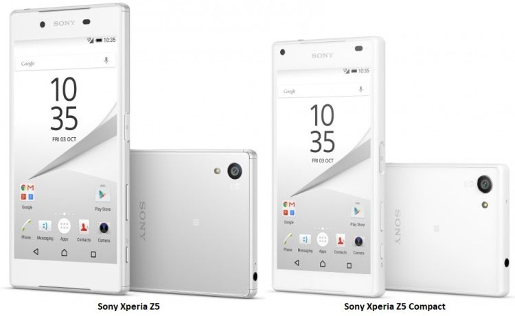 Sony Xperia Z5 y Xperia Z5 Compact anunciados con cmara 23MP