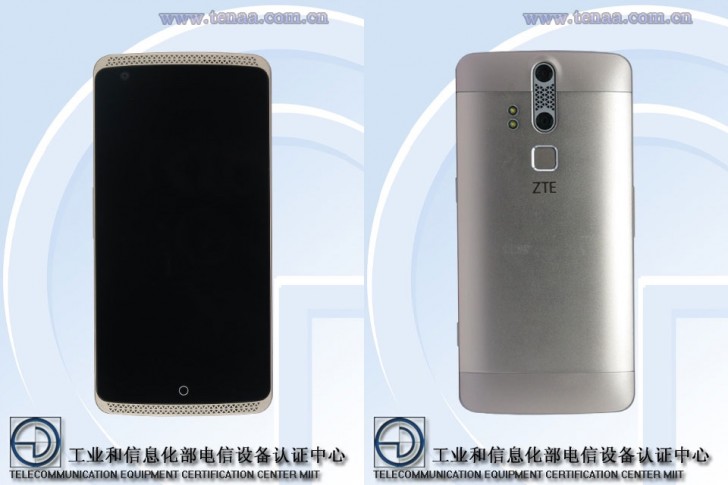 ZTE Axon con sensor de huellas dactilares pasa por TENAA
