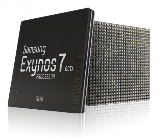 Samsung reconoce el chipset Exynos 7 Octa 7870 de gama media hecho en tecnologa de 14nm
