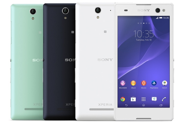 Sony Xperia C3 telfono selfie - 5MP pargo frontal con flash LED