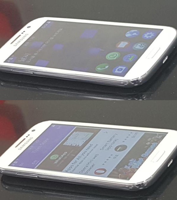Supuestas fotos de Samsung Z2 con Tizen OS