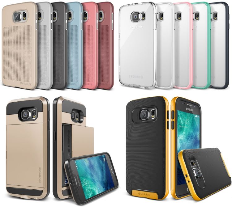 Fotos del Galaxy S6 en los casos basados en dimensiones reales