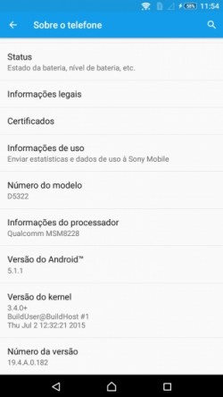 Sony Xperia T2 Ultra Dual est recibiendo Android 5.1.1