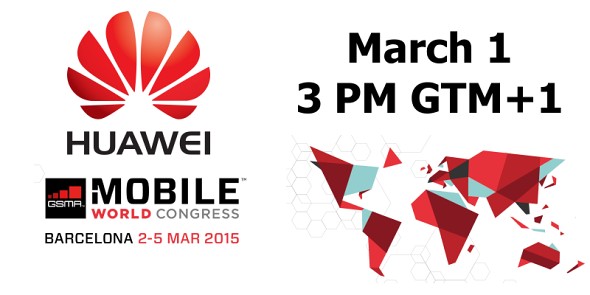 Huawei evento MWC se establece al 1 de marzo