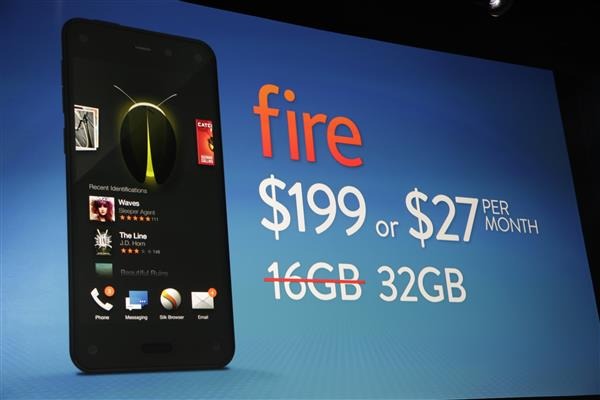 Fire Phone de Amazon ya está disponible por $ 199.99 Fire Phone de Amazon ya está disponible por $ 199.99