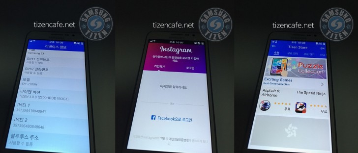 Supuestas fotos de Samsung Z3 hacen las rondas