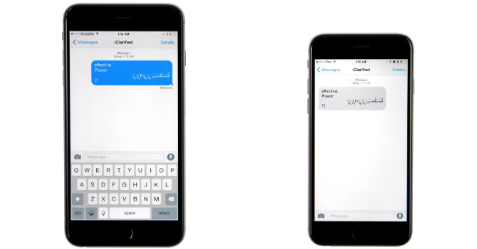 Un error en iOS en una aplicacin Messages apaga el dispositivo