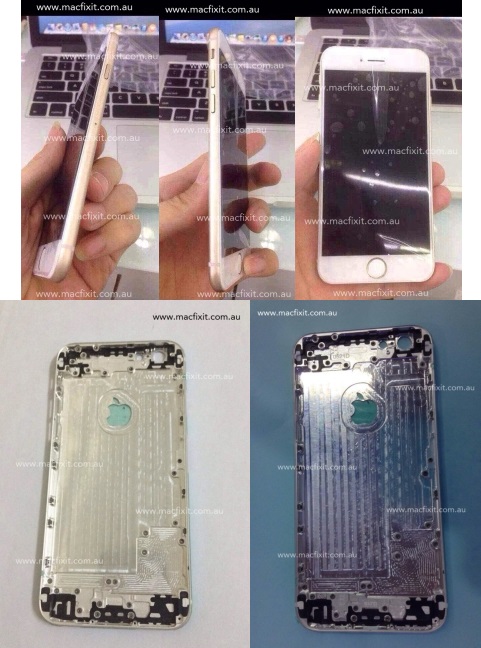 Rediseñado iPhone de Apple 6 se muestra en fuga Rediseñado iPhone de Apple 6 se muestra en fuga